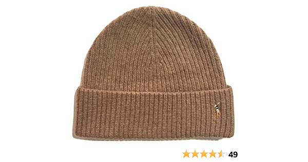 Skull Cap Beanie Hat Honey Brown 