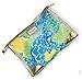 Estee Lauder Lilly Pulitzer Designer Beauty Makeup Cosmetic Bag (Large Size) - Limited Edition