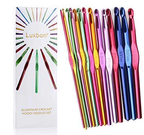 6 Luxbon+Multi+Coloured+Aluminum+2mm+10mm+Knitting