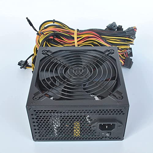 1000W Mining Power Supply for 8 GPUs ETH Rig Ethereum Miner with Auto