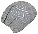 D&Y Women's Loose Knit Lightweight Chevron Pattern Beanie/Skull Cap (One Size)