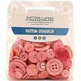 Buttons Galore Button Bonanza, Pink