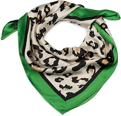 51gEAYahiLL styleBREAKER Bufanda cuadrada para damas con un patrón de animal leopardo con borde de contraste, bufanda multifuncional… styleBREAKER Bufanda cuadrada para damas con un patrón de animal leopardo con borde de contraste, bufanda multifuncional…