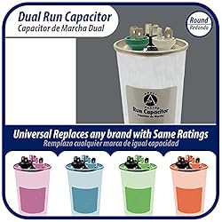 Appli Parts Dual Run Capacitor for ac 30+5 Mfd uF
