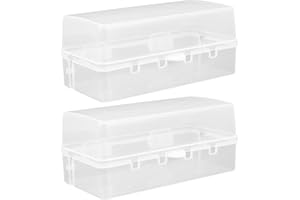 HOODANCOS 2pcs Outdoor Electrical Cord Cover with Clear Inspection Window Compact Extension Plug Protector Box