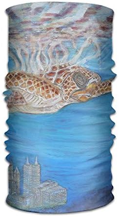 Redcong Headwear Headband Sea Turtle Head Scarf Wrap Sweatband Sport Headscarves For Men Women