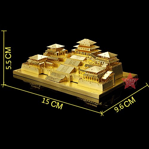Microworld 3D Metal Puzzle First Emporer of Qin Epang Palace Building