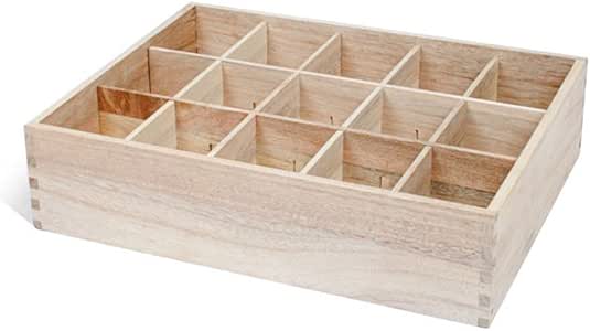 BHDYHM Caja de Almacenamiento de la Ropa Interior de alcanfor de Madera