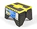 Camco 43637 Plastic Folding Step Stool with Non-Skid - Black/Yellow