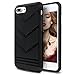 Mothca iPhone 8 Plus / 7 Plus Case 2 in 1 Classic Sporty [Anti-Slip] Case Rugged Bumper [Shock-Absorption] Case Slim Non-Gap Fit for iPhone 8 Plus/7 Plus, Compatible with Most Wireless Charger -Black