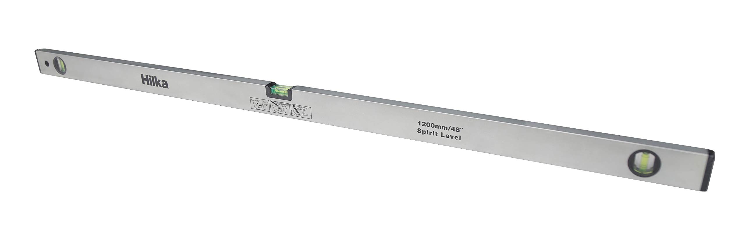 Hilka 48"(1200MM) Spirit Level 63405048, Silver