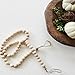 Gogailen Sharesweet Natutral Wooden Bead Kids Baby Nursery Room Decor Rustic Wedding Vase Ornament