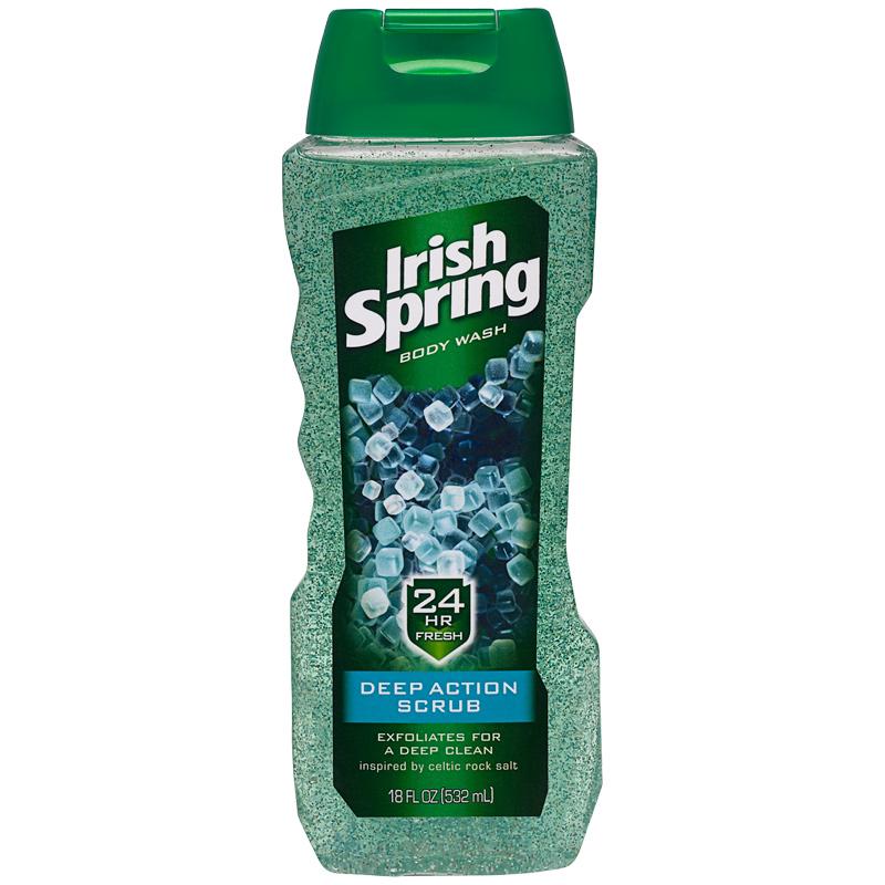 Irish Spring Body Wash, Deep Action Scrub 18 fluid ounce