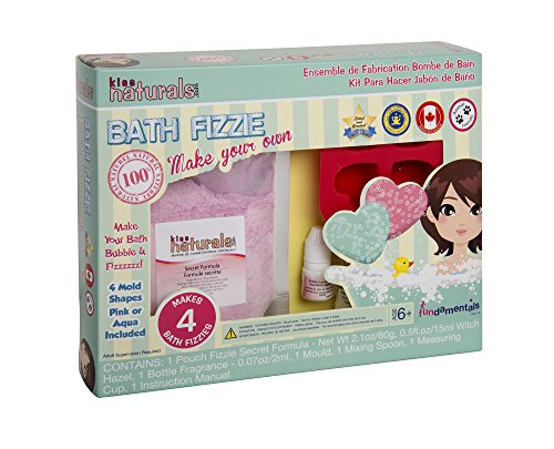 DIY Mini Bath Fizzie Making Kit by Kiss Naturals, Award Winn