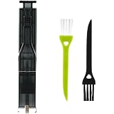 2-in-1 Switch Puller Keycap Puller, 4-Claw Switch Remover | Keyboard Maintenance Tool for Easily Remove and Replace Gaming Keyboard Switches and Keycaps with Cleaning Brush