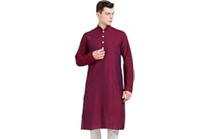 KISAH Men's Kurta - Traditional Indian Ethnic Wear for Men - Ideal for Weddings, Festivals & Celebrations