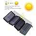 Solar Charger, X-DRAGON 10000mAh Solar Power Bank with Foldable Panel Portable Rugged Shockproof Dual USB Solar Battery Charger for iPhone, Samsung Galaxy ipad and More-Green