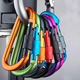 CaandShop(TM) 1X Aluminum Carabiner D-Ring Clip