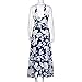 Womens Dress,Neartime Floral Boho Long Maxi Dress Beach Dresses Sundress (M, Blue)