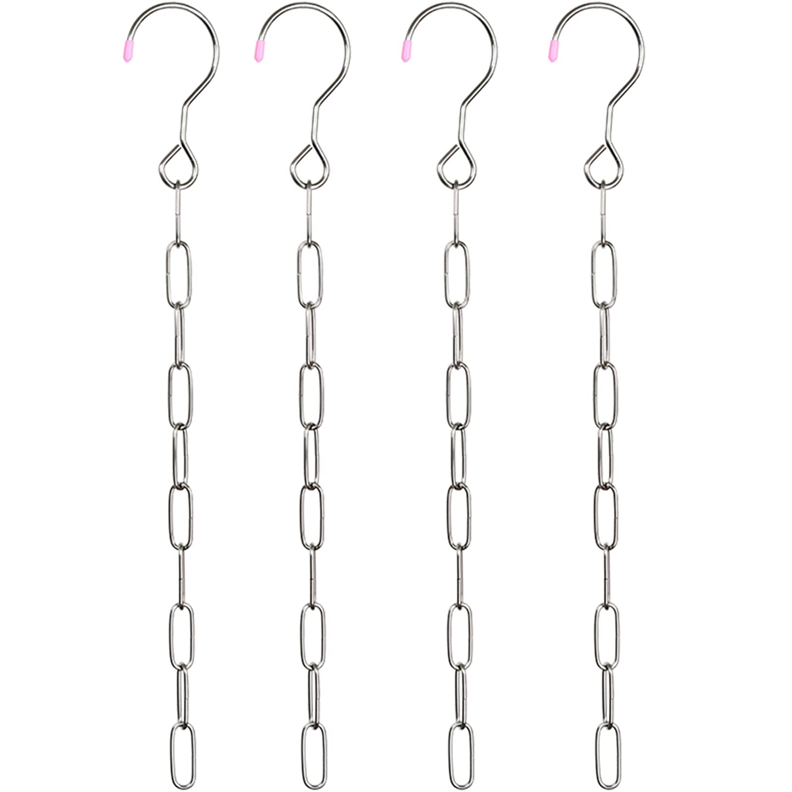 Photo 1 of [Pack of 4pcs] WAIKAS Storage Hanger Stainless Steel for Cloth,Ten-Ring Tiered Storage, Saves 9 Times Space, Bedroom Closet Organizer, Suitable for College dorms