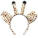 Crazy Night Cute Plush Giraffe Ears Headband-Halloween Christmas Festival Themed Party Animal Cosplay Costume Antler Headbands