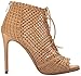 Jessica Simpson Womens Rendy Faux Leather Open Toe Booties
