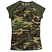 Rothco Womens Raglan T-Shirt - Woodland Camo