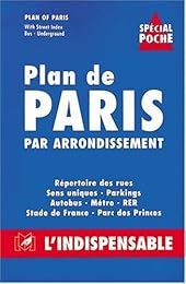 Plan de Paris par arrondissement