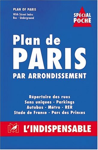 Plan de Paris par arrondissement
