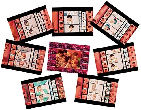 yuangong KPOP BTS New Ablum ‘MAP OF THE SOUL : PERSONA’ Concept Poster Wall Sticker Hanging Paintings Version 3 A3 for A.R.M.Y( D-8PCS-1)