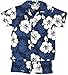 RJC Boys White Hibiscus Fern 2pc Set in Blue - 4T
