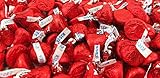 Hershey's Kisses, Milk Chocolate in Red Foil (Pack of 2 Pound)
