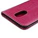 YOKIRIN LG K20 Plus Case, LG K20 V Case, LG K10 2017 Case, Wrist Strap Flip Kickstand PU Leather Wallet Cover Embossed Floral Butterfly with ID&Credit Card Holder 3D Elephant Dust Plug, Rose