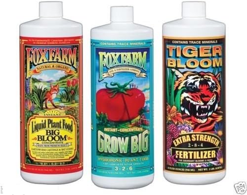 FOXFARM HYDRO TRIO - BIG BLOOM / GROW BIG / TIGER BLOOM 16oz Pints