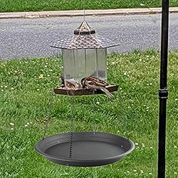 Pmsanzay Bird Seed Catcher Tray Platform Feeder