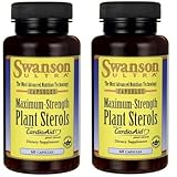 Swanson Ultra Maximum Strength Plant Sterols CardioAid (2 Bottles each of 60 Capsules)