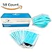 Tropiic 50 Pc Disposable Earloop Face Masks, Medical Dental and Veterinary Anti Allergy Surgical Multi-Purpose Sanitary Mask For Adults - Protection Against The Flu, Pollen and Pet Dander