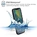 IP68 Waterproof Clear Phone Case for Huawei Mate 20 Pro, Heavy Duty Protection Full Body Shockproof Rugged Phone Case with Built-in Screen Protector Cover for Huawei Mate 20 Pro 6.39 inch