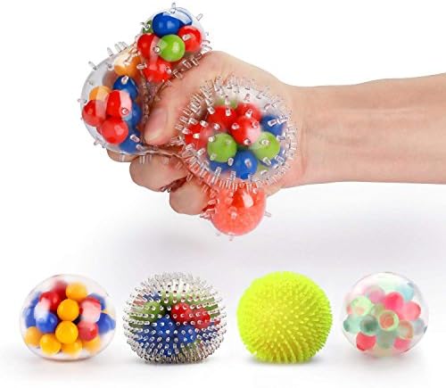 Stress Balls for Kids, Fansteck [4 Pack 