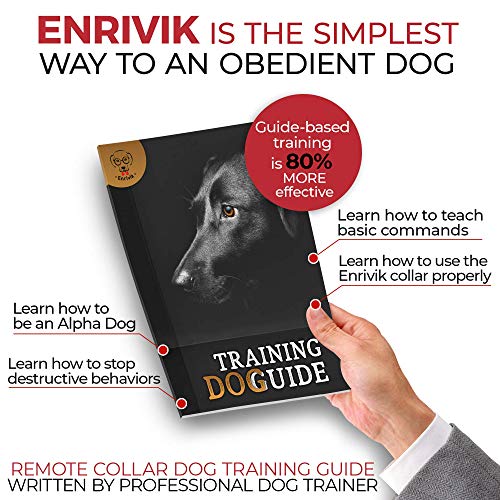 Enrivik Small Size Dog Training Collar with Remote Perfect for Small