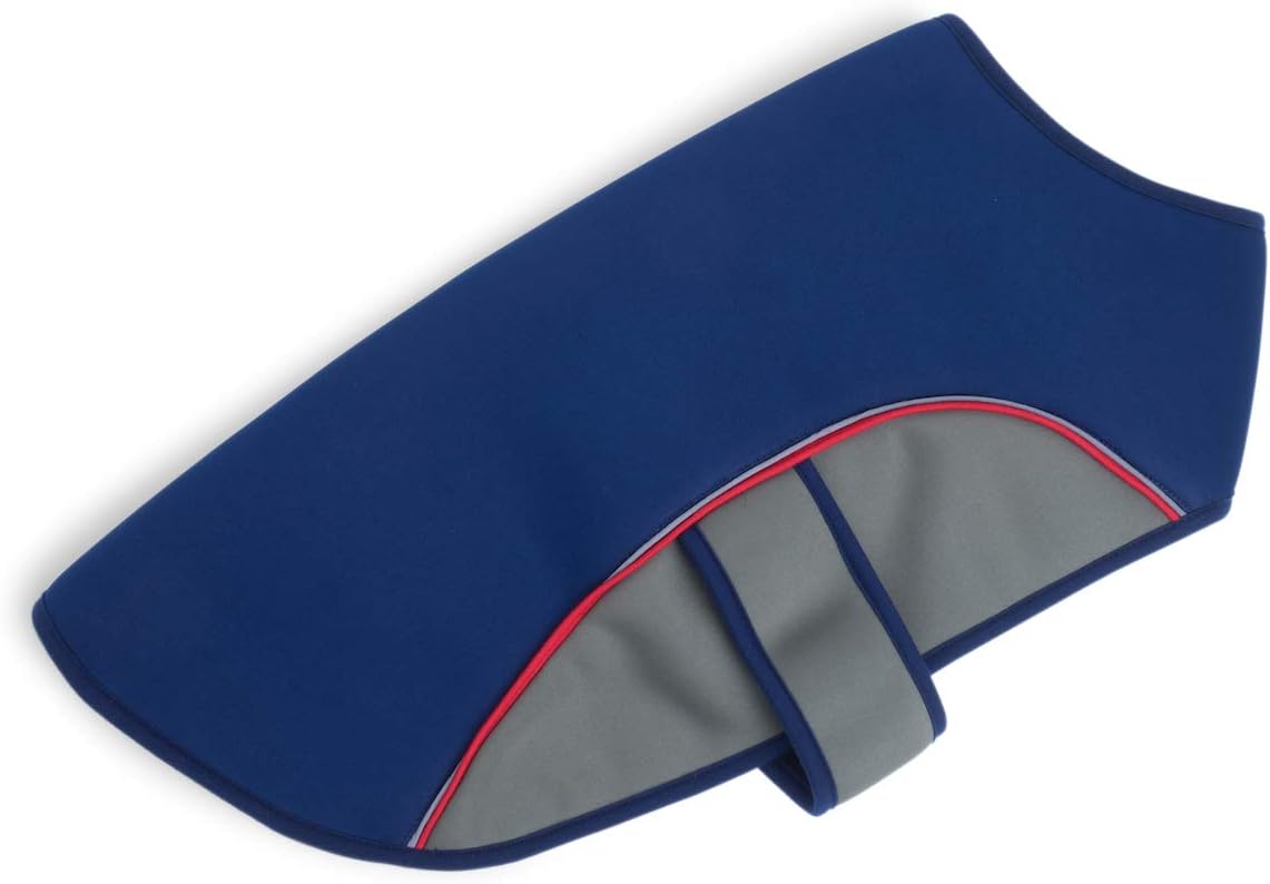 Petface Outdoor Paws Neoprene Dog Coat, 45Cm, L, Blue - Image 3