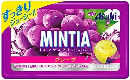 アサヒグループ食品 ミンティアグレープ 50粒 10個 アサヒグループ食品 ミンティアグレープ 50粒 10個