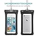 Anker Waterproof Case, IPX8-Rated Dry Bag for iPhone 7/7 plus/6s / 6 / 6s Plus/ 6 Plus, Samsung Galaxy S7 / S6 / S6 edge+, Samsung Note Series and Other Smartphones up to 6 Inches