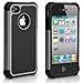 iPhone 5C Case, AUMIAU Hybrid Dual Layer Shock Absorbin Armor Defender Protective Case Cover (Hard Plastic with Soft Silicon) for Apple iPhone 5C