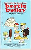 Paperback We're all in the same boat, Beetle Bailey Book