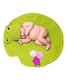 UOMNY Newborn Photography Prop Costume Cute Cap Pants Baby Photo Props