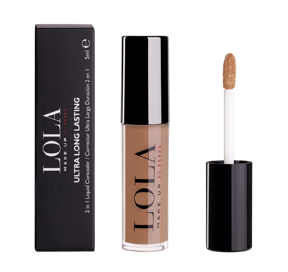LOLA Make Up New Ultra Long Lasting 2 In 1 Liquid Concealer (007 Medium)