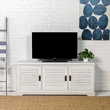 Amazon.com: WE Furniture 60" Coastal TV Console with ...