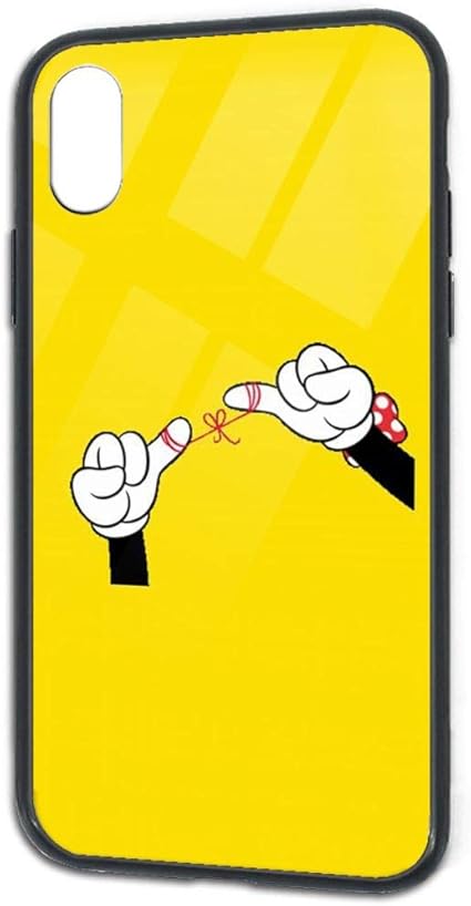 Amazon ミッキーマウスの手 Iphone X Iphone Xs ケース 硝子製 携帯電話シェル Tpu素材人気の耐衝撃性携帯電話保護ケースバックカバーケース高級感 綺麗 面白 スクリーンプロテクター 通販