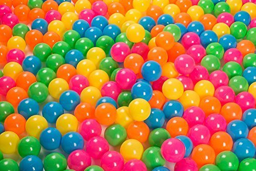 Ball Pit 200 Pack - Ball Pit Balls Crush Proof BPA Free - Includes Reusable Zipper Mesh Bag - Colorful Fun Plastic Balls - Ball Pit for Kids and Baby - Ball Pit for Any Ball Pool - Original by Play22 - Thumbnail 3